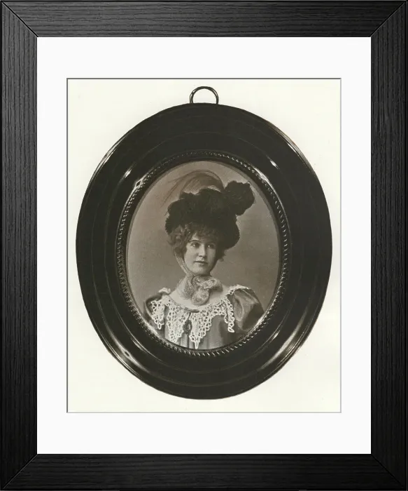 Framed Print : Portrait Miniature Framed Print : Portrait Miniature