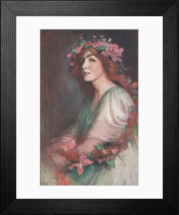 Framed Print : Mrs Brown Potter Framed Print : Mrs Brown Potter
