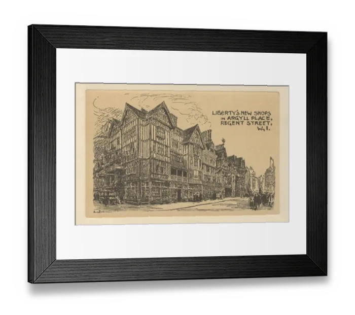 Framed Print : Liberty and Co Framed Print : Liberty and Co