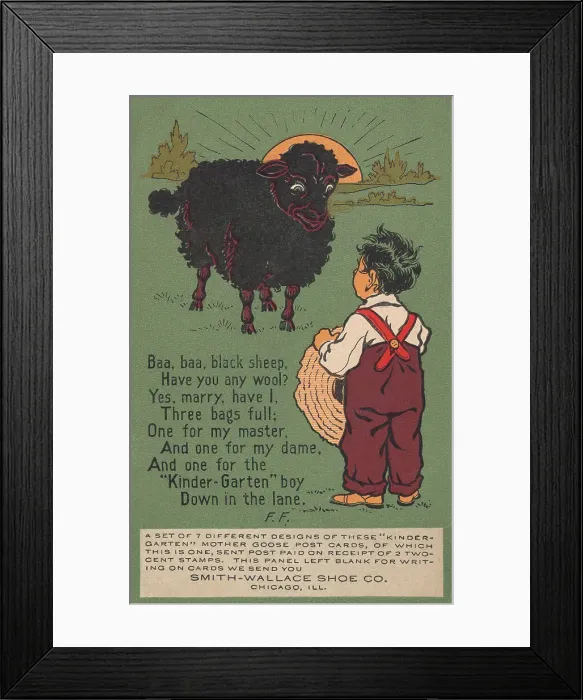 Framed Print : Advertising Postcard Framed Print : Advertising Postcard
