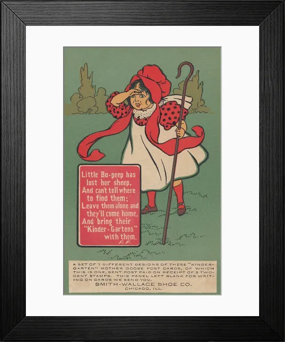 Framed Print : Advertising Postcard Framed Print : Advertising Postcard