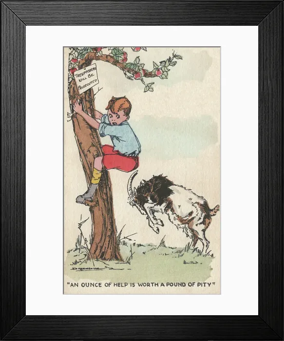 Framed Print : Familiar Proverb Framed Print : Familiar Proverb