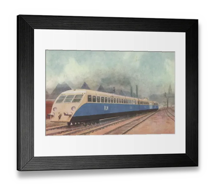 Framed Print : Famous Railway Trains Framed Print : Famous Railway Trains