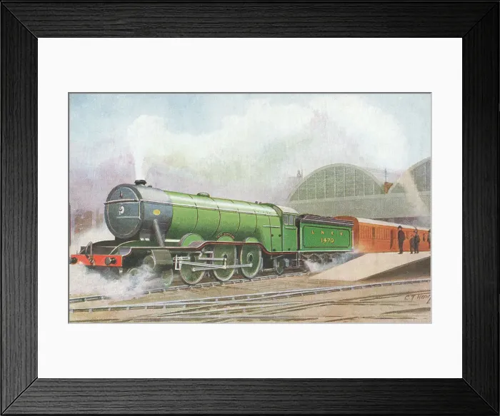 Framed Print : Famous Railway Trains Framed Print : Famous Railway Trains
