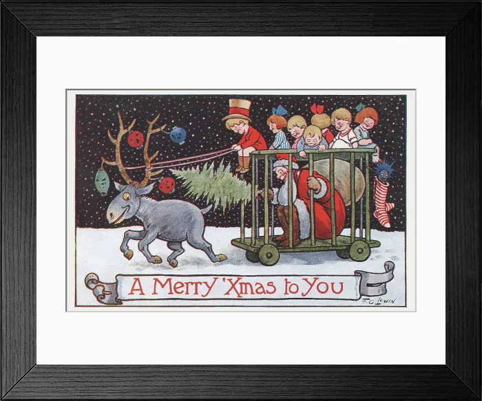 Framed Print : Santa Claus Framed Print : Santa Claus