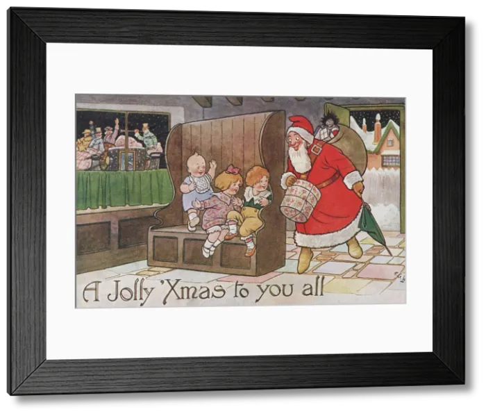 Framed Print : Santa Claus Framed Print : Santa Claus