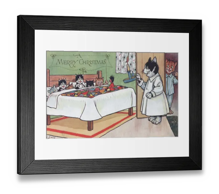 Framed Print : Happy Cats and Kittens Framed Print : Happy Cats and Kittens