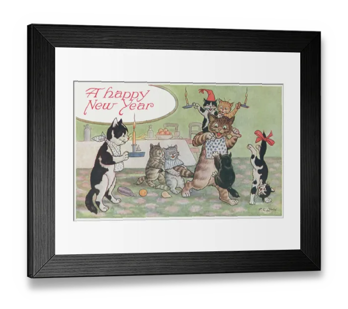 Framed Print : New Year Celebration Framed Print : New Year Celebration