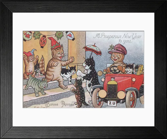 Framed Print : New Year Celebration Framed Print : New Year Celebration