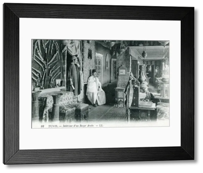 Framed Print : Tunisia, North Africa - the interior of an Arab shop Framed Print : Tunisia, North Africa - the interior of an Arab shop