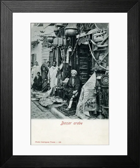 Framed Print : Arab Bazar, Tunis, Tunisia, North Africa Framed Print : Arab Bazar, Tunis, Tunisia, North Africa