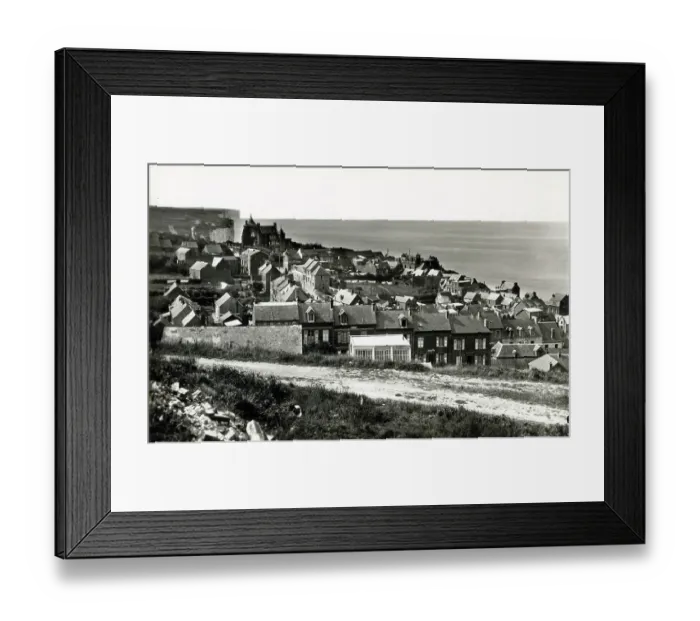 Framed Print : Ault, Somme department, Hauts-de-France, France Framed Print : Ault, Somme department, Hauts-de-France, France