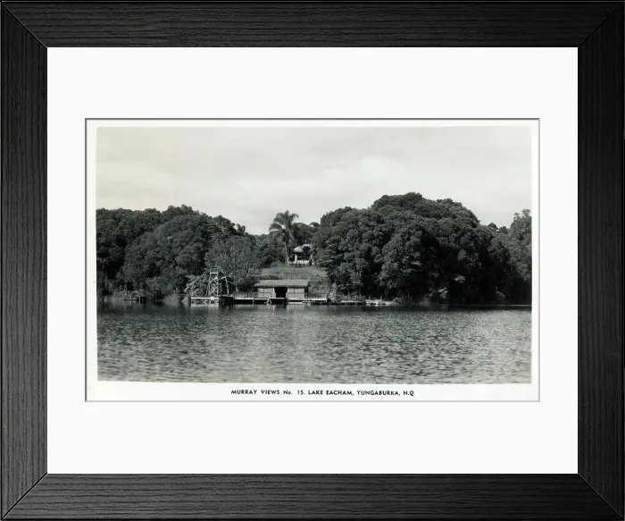 Framed Print : Lake Eacham, Yungaburra, Queensland, Australia Framed Print : Lake Eacham, Yungaburra, Queensland, Australia