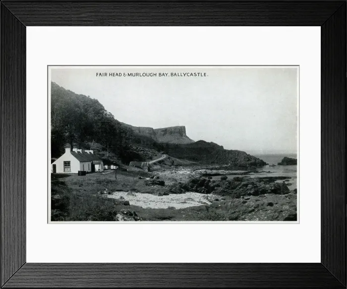 Framed Print : Fair Head & Murlough Bay, Ballycastle, Northern Ireland Framed Print : Fair Head & Murlough Bay, Ballycastle, Northern Ireland