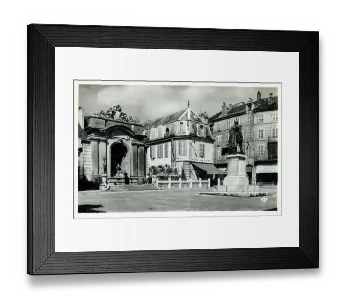 Framed Print : Place d'Armes - Salins-les-Bains (Salins), Eastern France Framed Print : Place d'Armes - Salins-les-Bains (Salins), Eastern France
