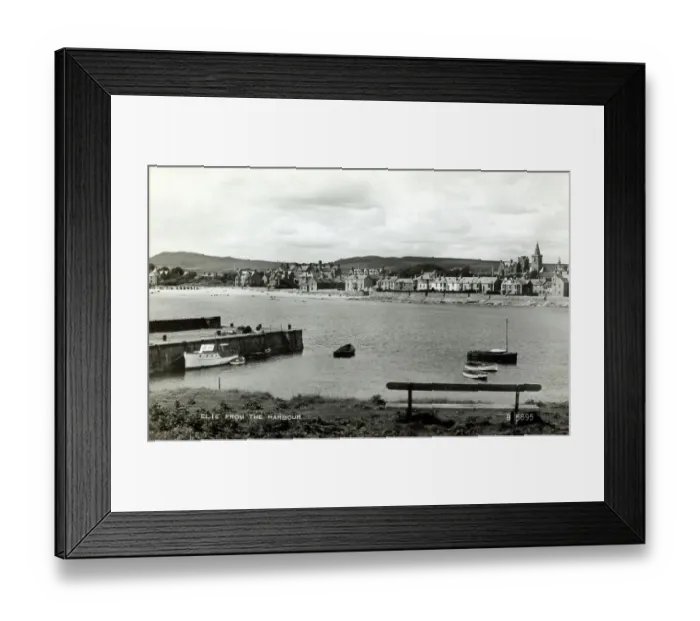 Framed Print : Elie, Fife, Scotland - viewed from the Harbour Framed Print : Elie, Fife, Scotland - viewed from the Harbour