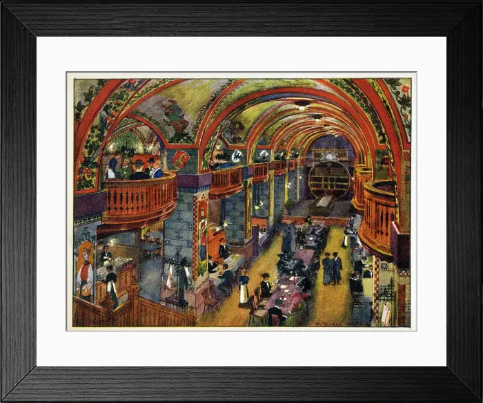 Framed Print : Grosser Kornauskeller - Bern, Switzerland Framed Print : Grosser Kornauskeller - Bern, Switzerland