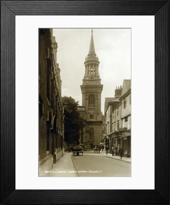 Framed Print : All Saints Church, Oxford, Oxfordshire Framed Print : All Saints Church, Oxford, Oxfordshire