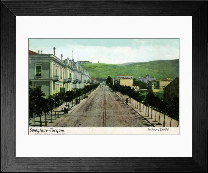Framed Print : Boulevard Hamidie, Thessaloniki Framed Print : Boulevard Hamidie, Thessaloniki