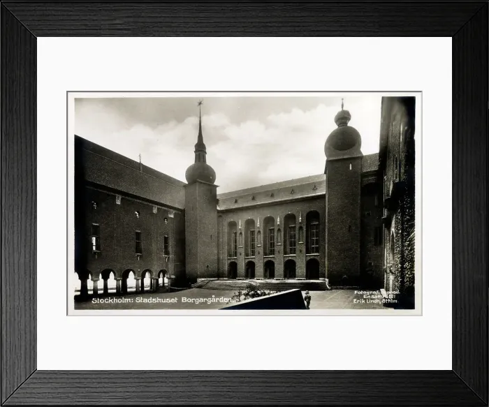 Framed Print : Borgargarden, City Hall - Stockholm, Sweden Framed Print : Borgargarden, City Hall - Stockholm, Sweden