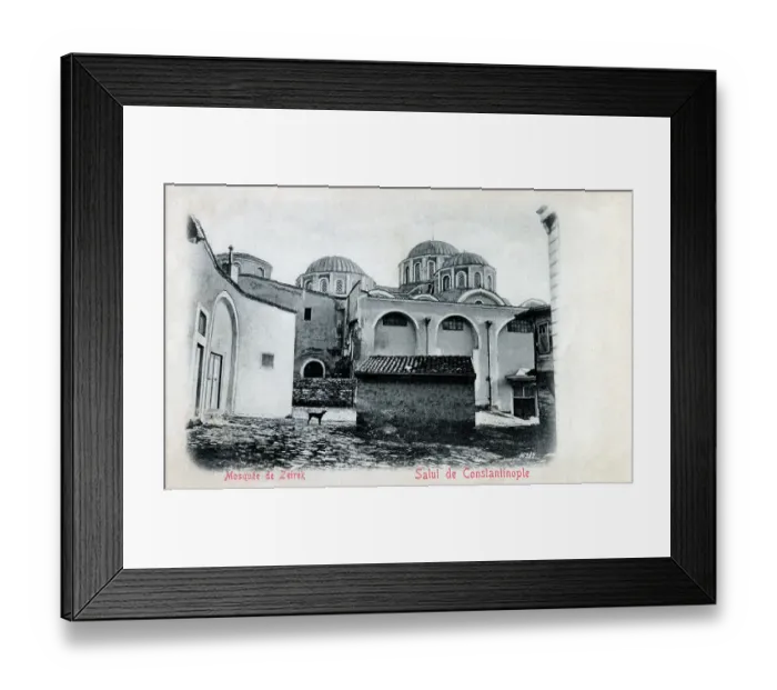 Framed Print : Zeyrek Mosque - Fatih District, Istanbul, Turkey