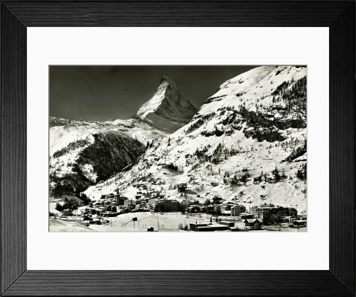 Framed Print : Switzerland - Zermatt, Matterhorn (Mont Cervin) Framed Print : Switzerland - Zermatt, Matterhorn (Mont Cervin)