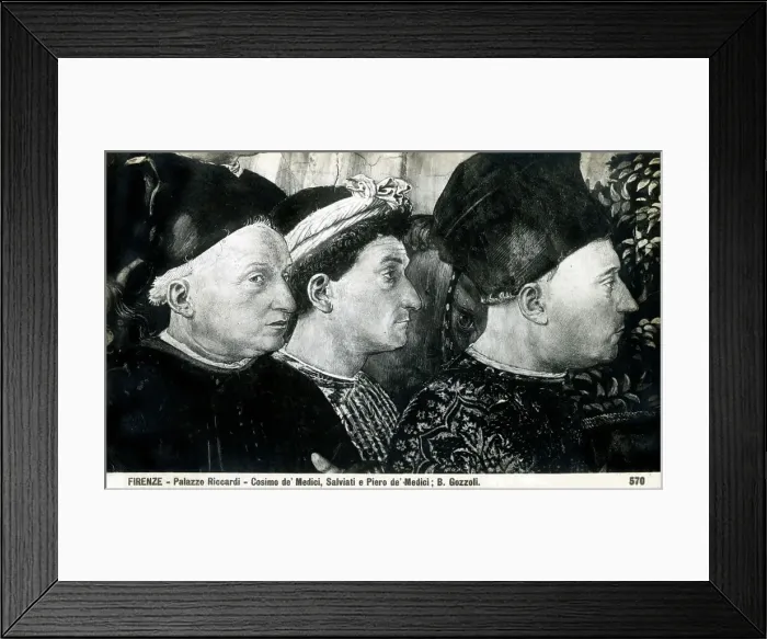Framed Print : De Medicic Family - B Gozzoli, Florence Framed Print : De Medicic Family - B Gozzoli, Florence