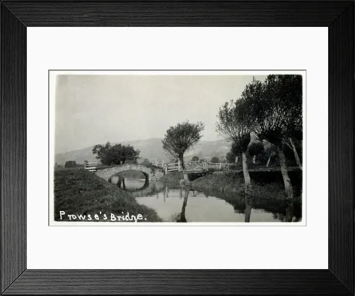 Framed Print : Prowse's Bridge, Axbridge, Somerset Framed Print : Prowse's Bridge, Axbridge, Somerset
