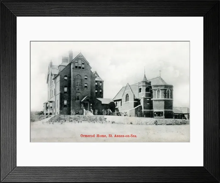 Framed Print : The Ormerod Convalescent Home, St. Annes-on-Sea, Lancs Framed Print : The Ormerod Convalescent Home, St. Annes-on-Sea, Lancs