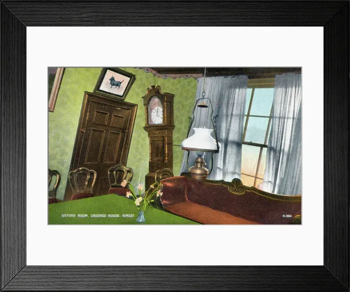 Framed Print : The Crooked House, Himley, Staffordshire - Sitting Room Framed Print : The Crooked House, Himley, Staffordshire - Sitting Room