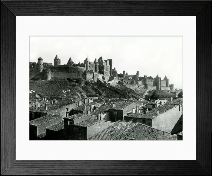Framed Print : The Fortress Citadel of Carcassonne, France Framed Print : The Fortress Citadel of Carcassonne, France
