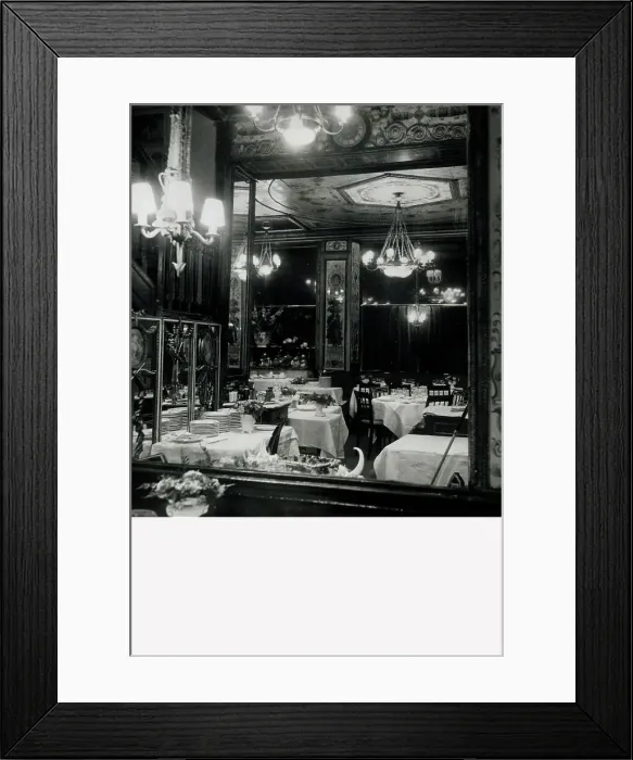 Framed Print : Le Grand Vefour in the gardens of the Palais-Royal Framed Print : Le Grand Vefour in the gardens of the Palais-Royal