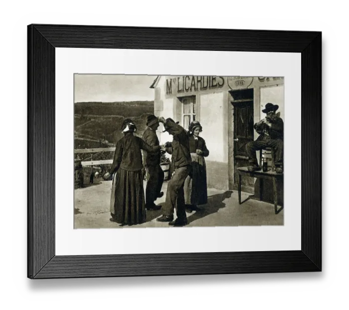 Framed Print : Auvergne, France - La Bourree (La Tournichaire) Framed Print : Auvergne, France - La Bourree (La Tournichaire)