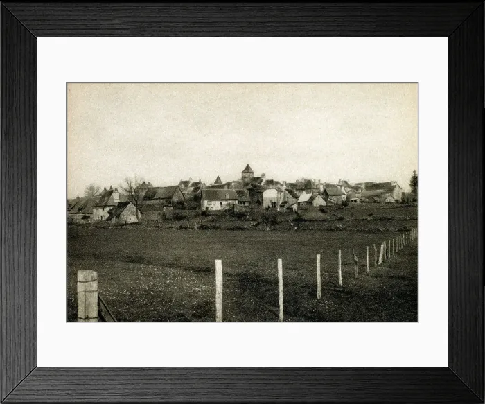 Framed Print : Le Cantal Pittoresque - France - Pleaux Framed Print : Le Cantal Pittoresque - France - Pleaux