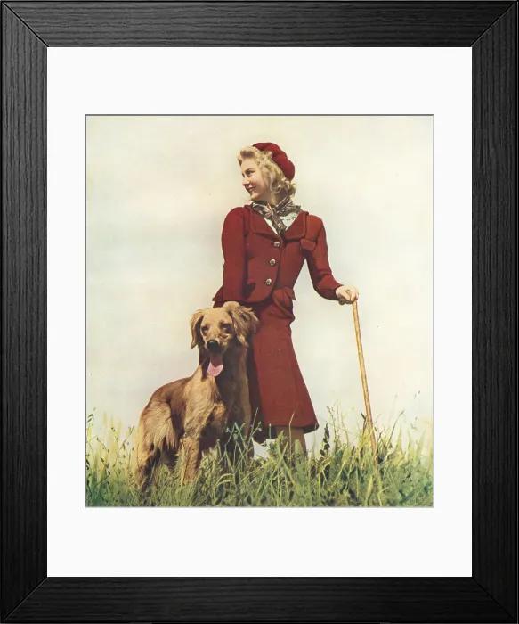 Framed Print : You And Your Dog Framed Print : You And Your Dog