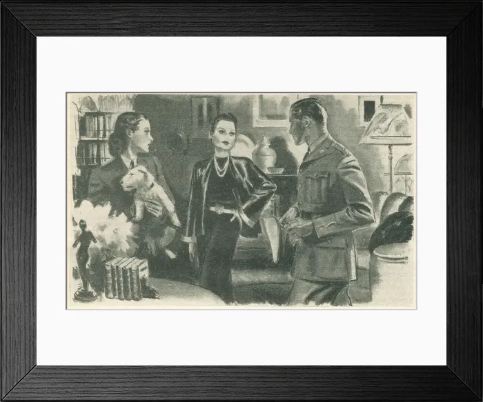 Framed Print : WW2 - Wanda And Sir Maxwell Framed Print : WW2 - Wanda And Sir Maxwell
