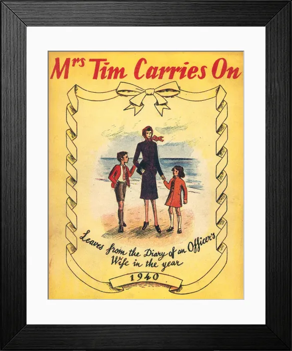 Framed Print : Mrs Tim Carries On Framed Print : Mrs Tim Carries On