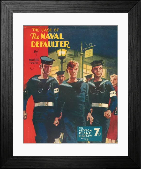 Framed Print : The Case Of The Naval Defaulter Framed Print : The Case Of The Naval Defaulter