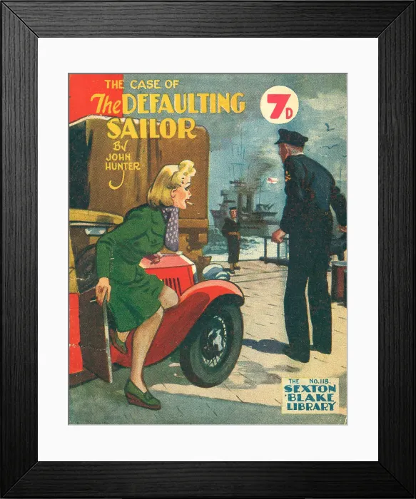 Framed Print : The Case Of The Defaulting Sailor Framed Print : The Case Of The Defaulting Sailor