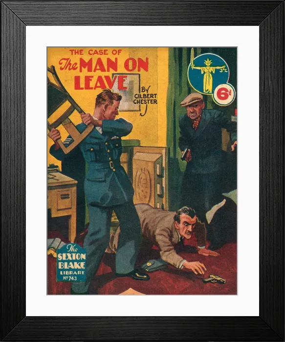 Framed Print : The Case Of The Man On Leave Framed Print : The Case Of The Man On Leave