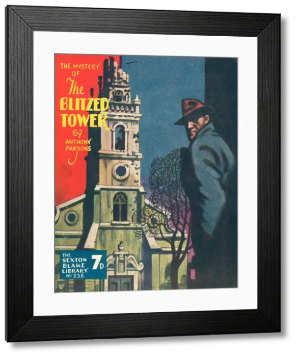 Framed Print : The Mystery Of The Blitzed Tower Framed Print : The Mystery Of The Blitzed Tower