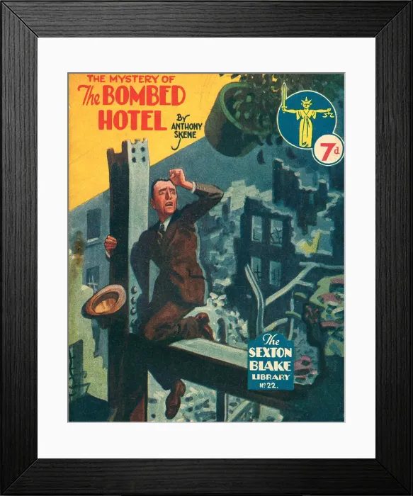 Framed Print : The Mystery Of The Bombed Hotel Framed Print : The Mystery Of The Bombed Hotel