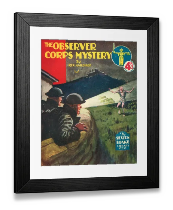 Framed Print : The Observed Corps Mystery Framed Print : The Observed Corps Mystery