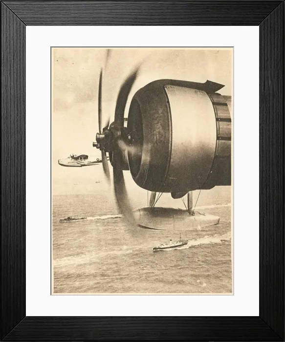 Framed Print : WW2 - Sunderland Flying Boats Framed Print : WW2 - Sunderland Flying Boats