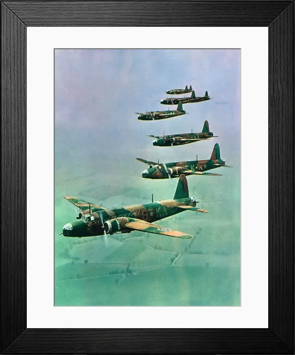 Framed Print : WW2 - Vickers Wellington Bombers Framed Print : WW2 - Vickers Wellington Bombers