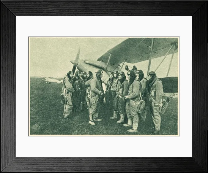 Framed Print : WW2 - R. A. F. Flying Practice Framed Print : WW2 - R. A. F. Flying Practice