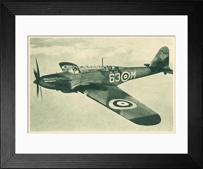 Framed Print : WW2 - Fairey Battle In Flight Framed Print : WW2 - Fairey Battle In Flight