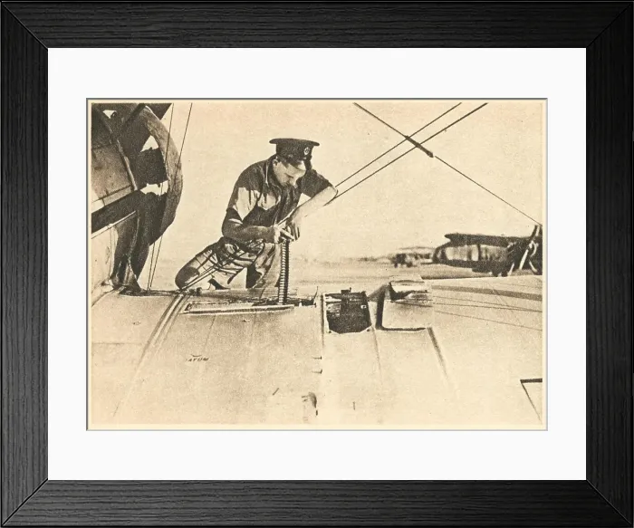 Framed Print : WW2 - R. A. F. Fitting An Ammunition Belt Framed Print : WW2 - R. A. F. Fitting An Ammunition Belt