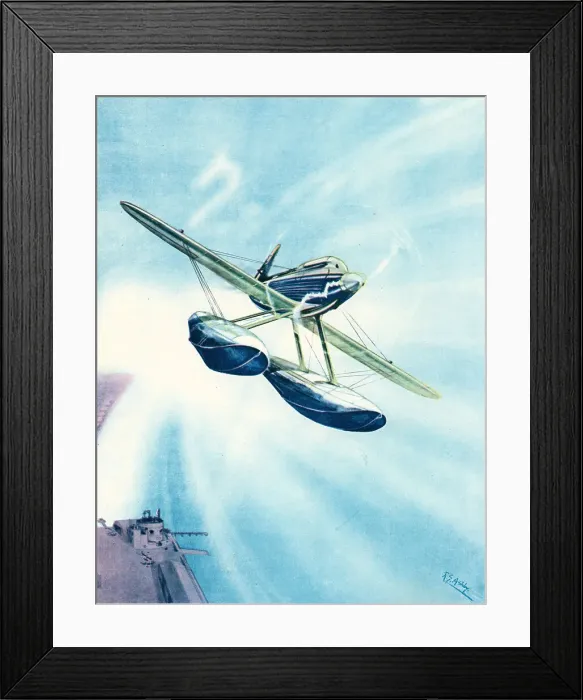 Framed Print : WW2 - Supermarine Seaplane Framed Print : WW2 - Supermarine Seaplane