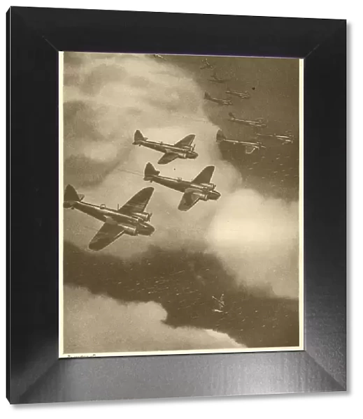 WW2 - Blenheim Bombers Vs Messerschmitts